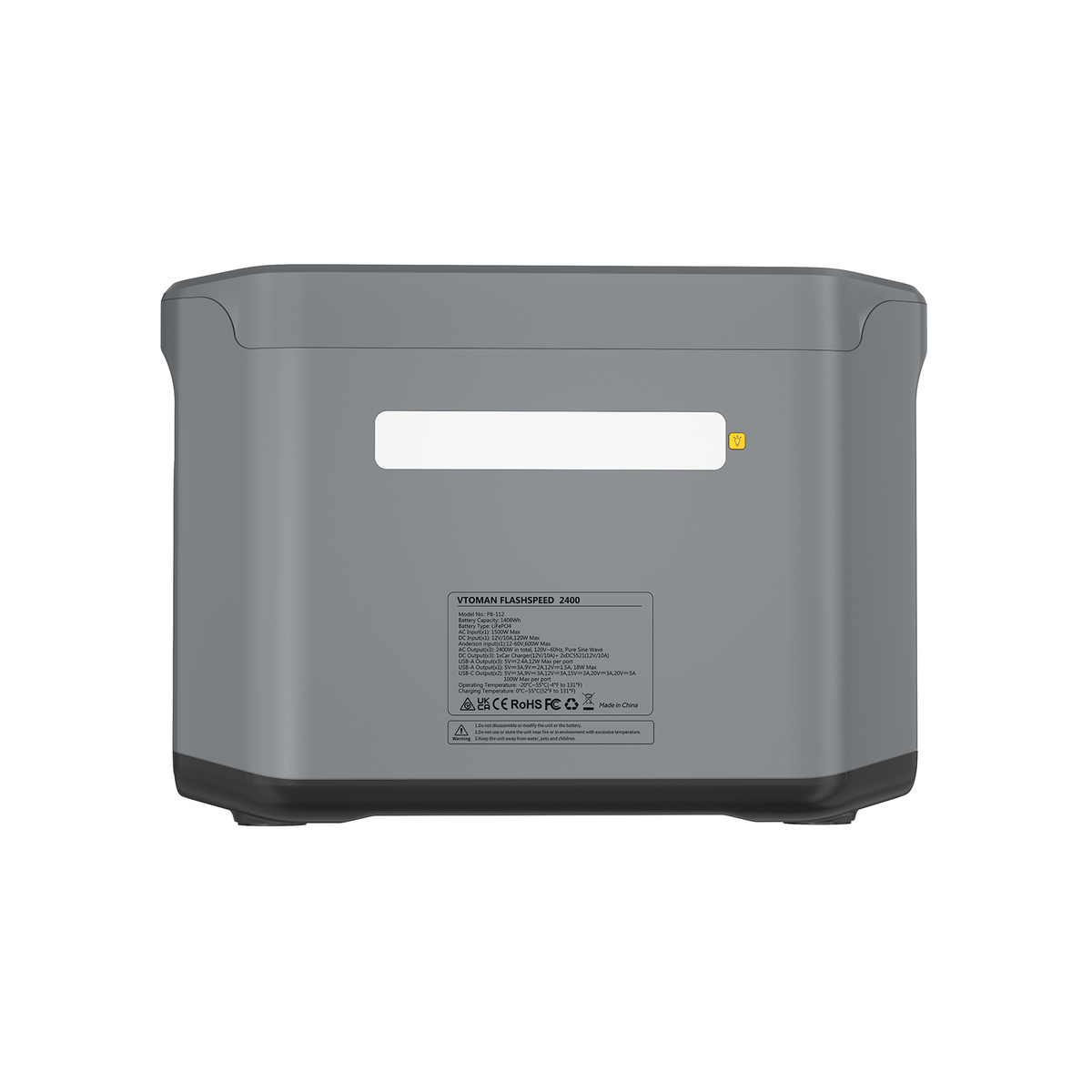VTOMAN FlashSpeed 2400 Portable Power Station