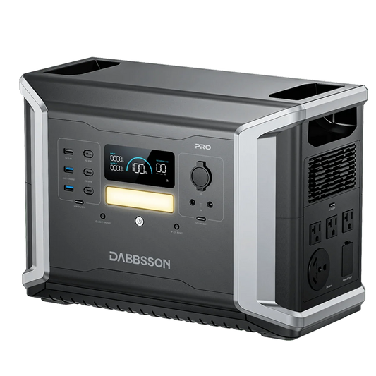 Dabbsson DBS2100 Pro Portable Power Station 2150Wh 2400W
